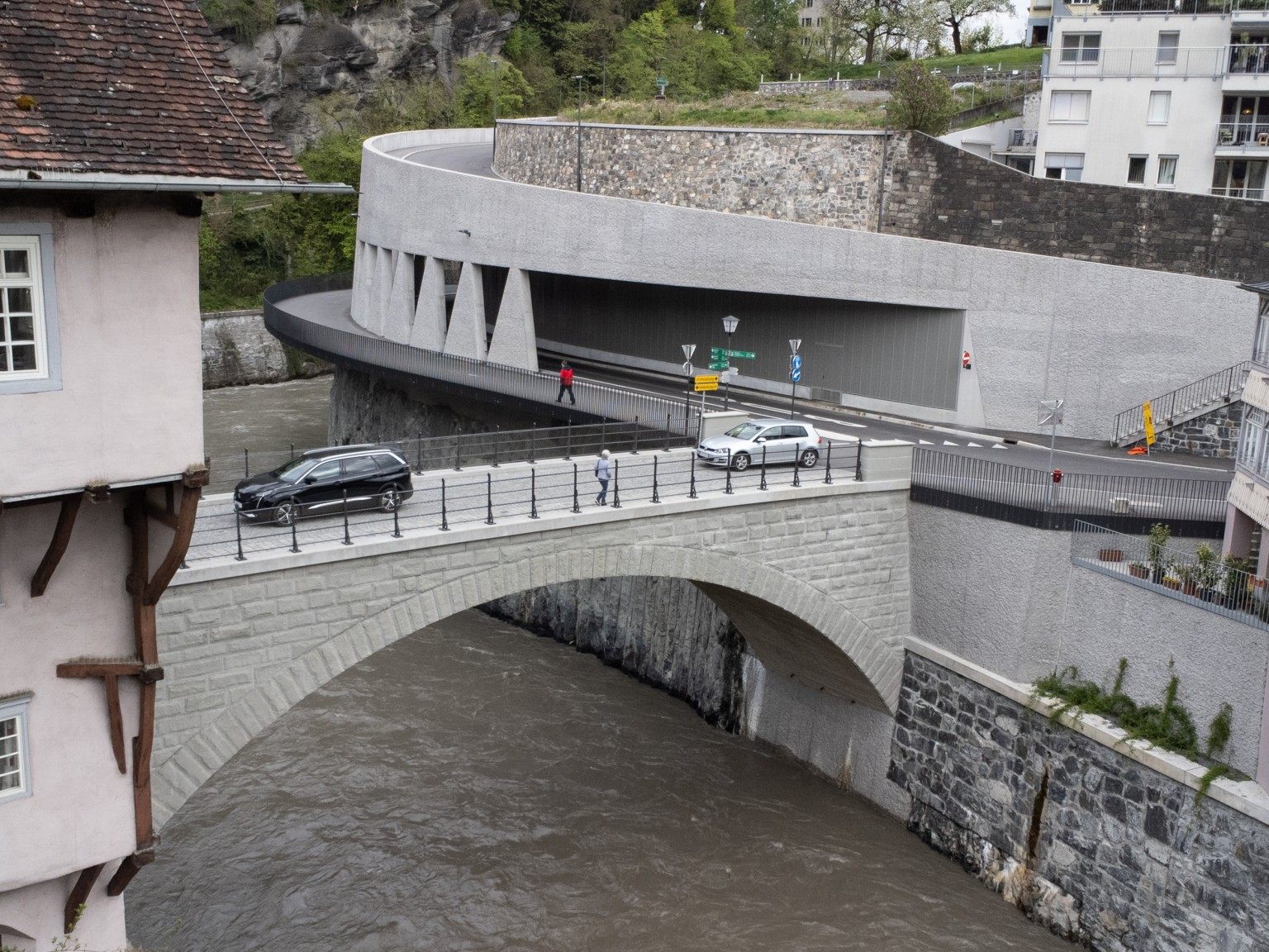 Das Projekt Hochwasserschutz Kapfschlucht in Feldkirch ist abgeschlossen.