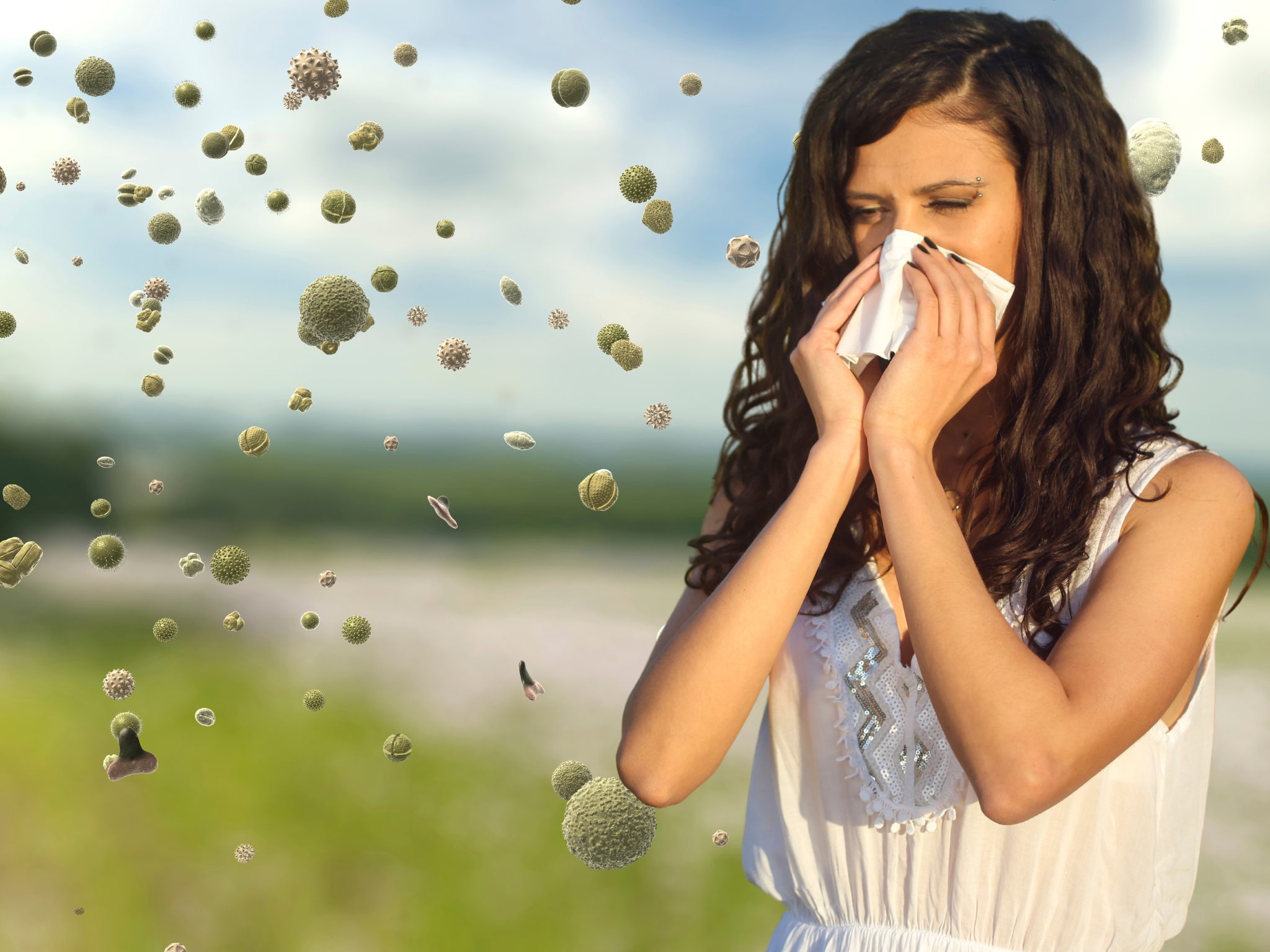 Frühling mit Nebenwirkungen: Pollen setzen immer mehr Menschen zu. (Symbolbild)