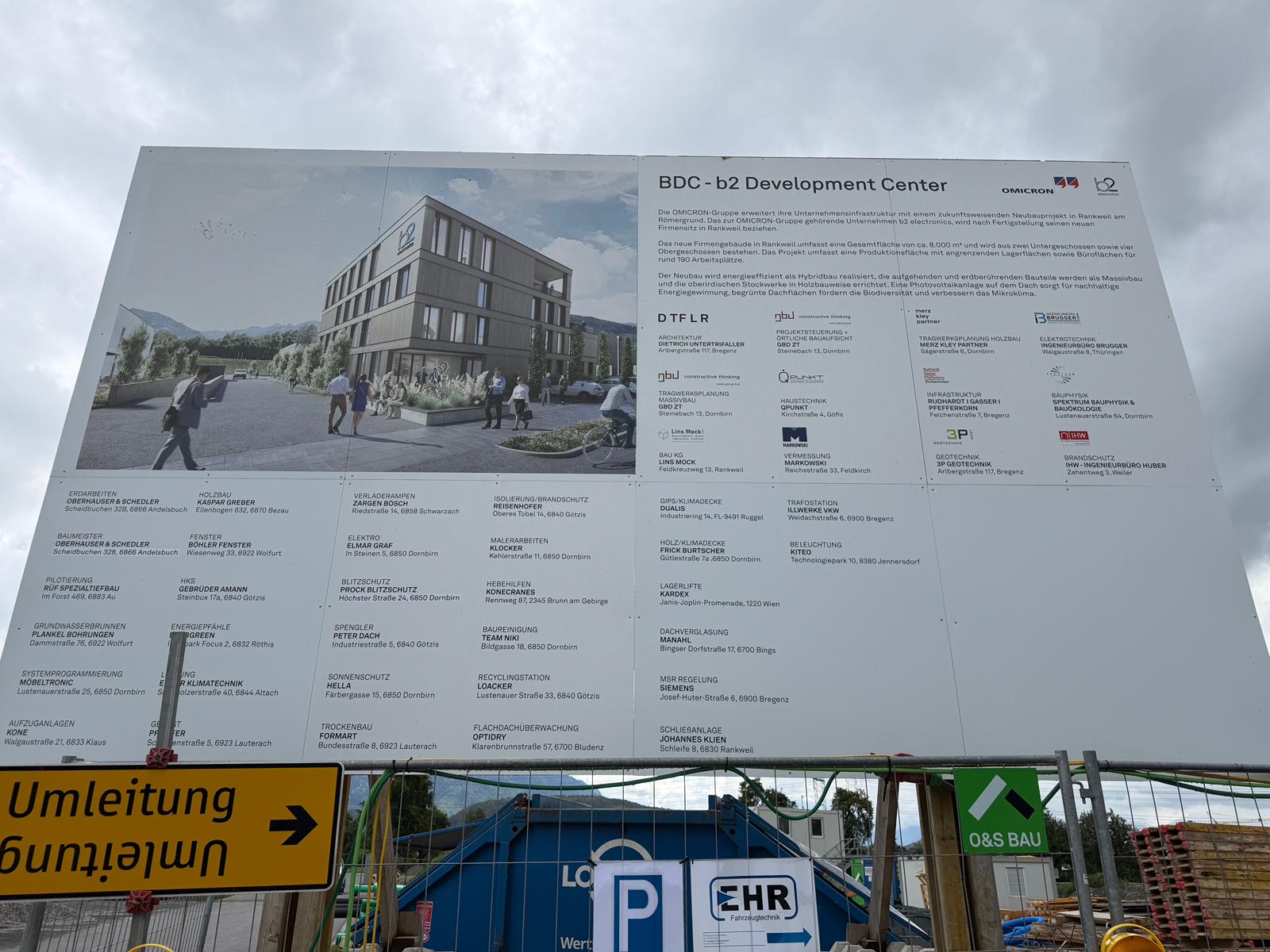 Die Fertigstellung des Projekts ist für das Jahr 2027 vorgesehen.