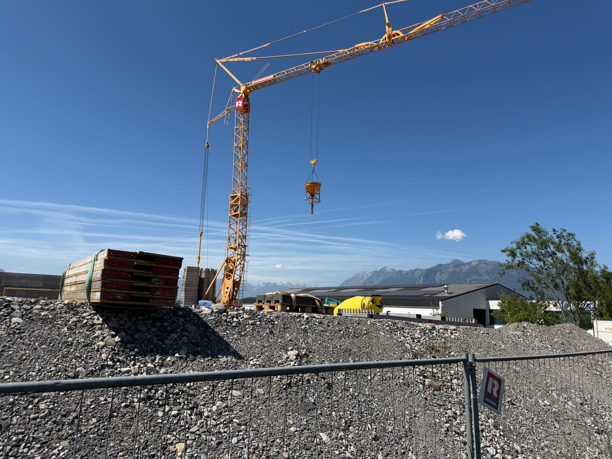 Rund um den Jahreswechsel soll der Neubau bezogen werden.
