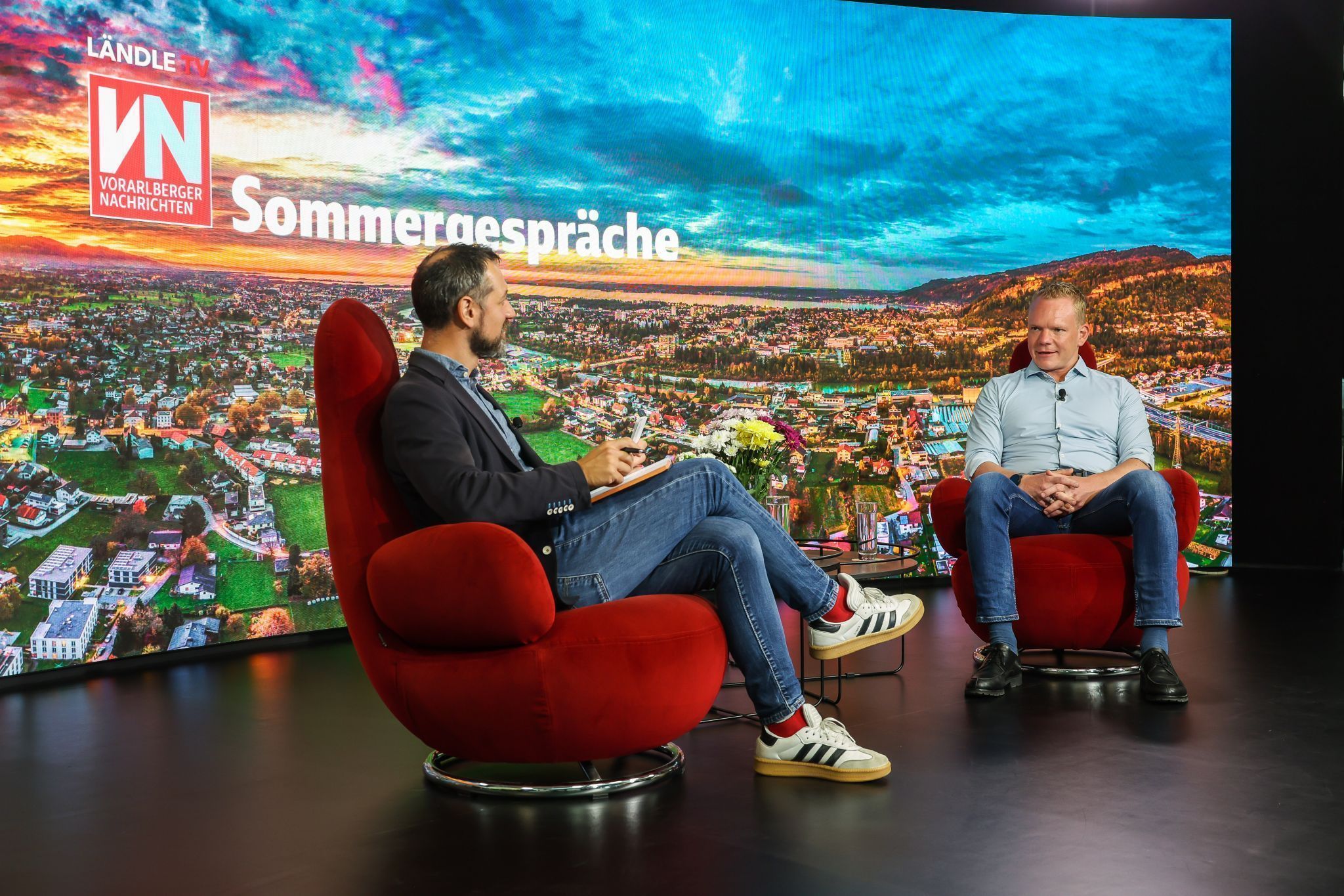 Heute in den VN-Sommergesprächen ab 19.15 Uhr: Christof Bitschi