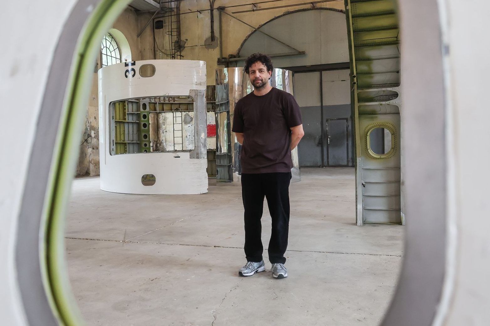 Mit der Flex auf dem Flugzeugfriedhof