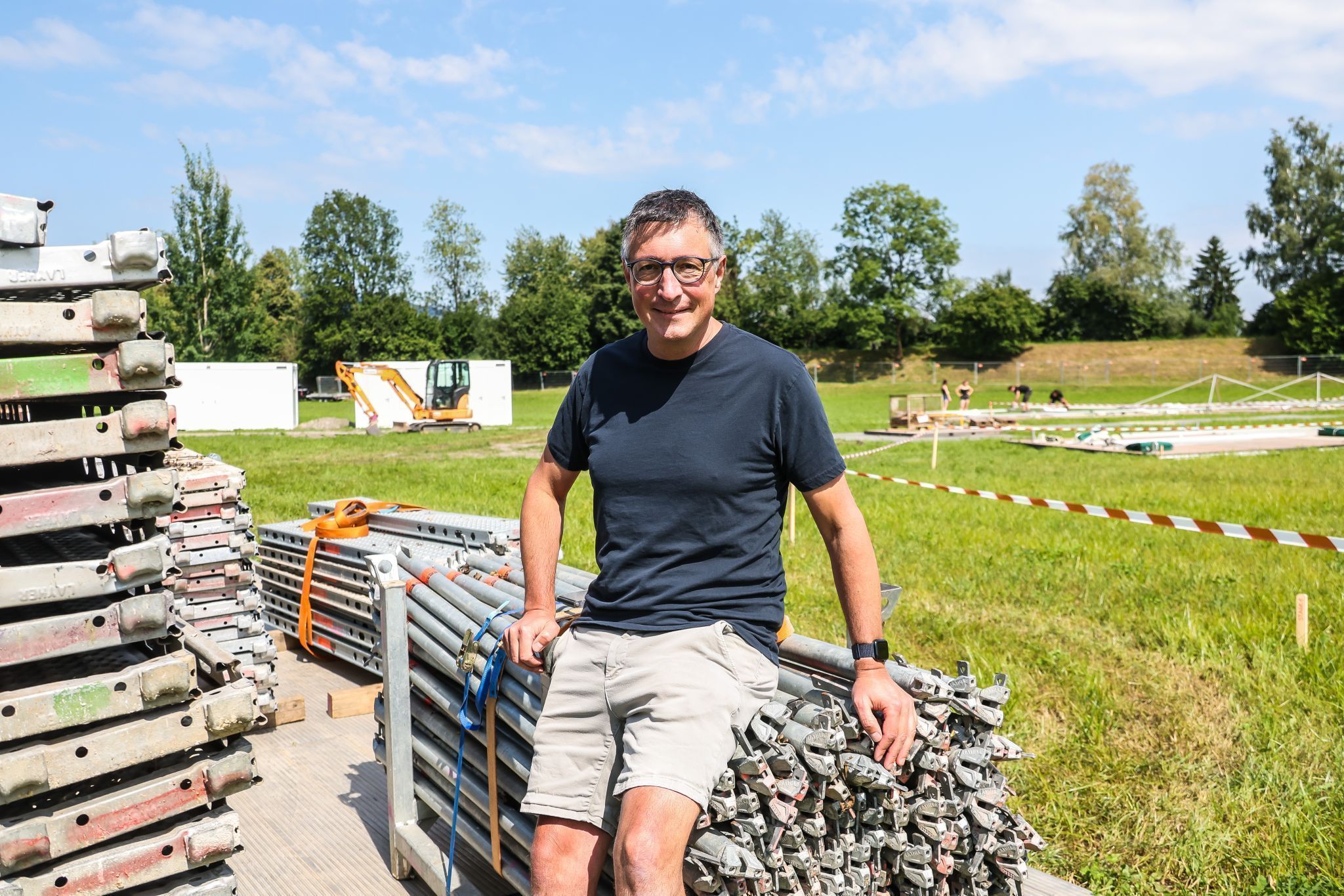 Countdown zum Szene Openair: "Als würden wir den Aufbau unter Laborbedingungen durchführen"