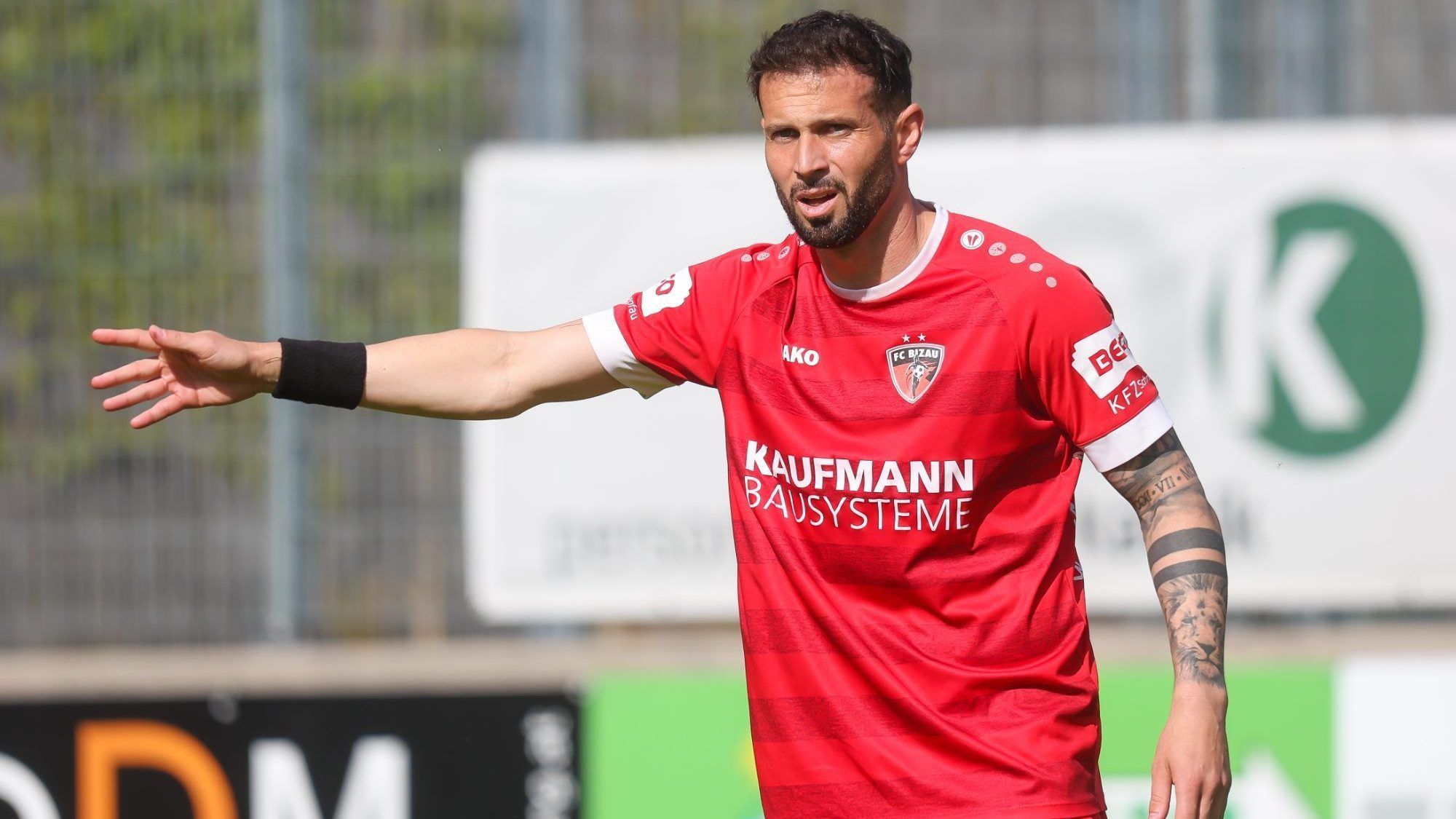 Bizau Spielertrainer Lukas Katnik steht mit seinem Team im Endspiel und trifft auf Rotenberg. VN-STIPLOVSEK