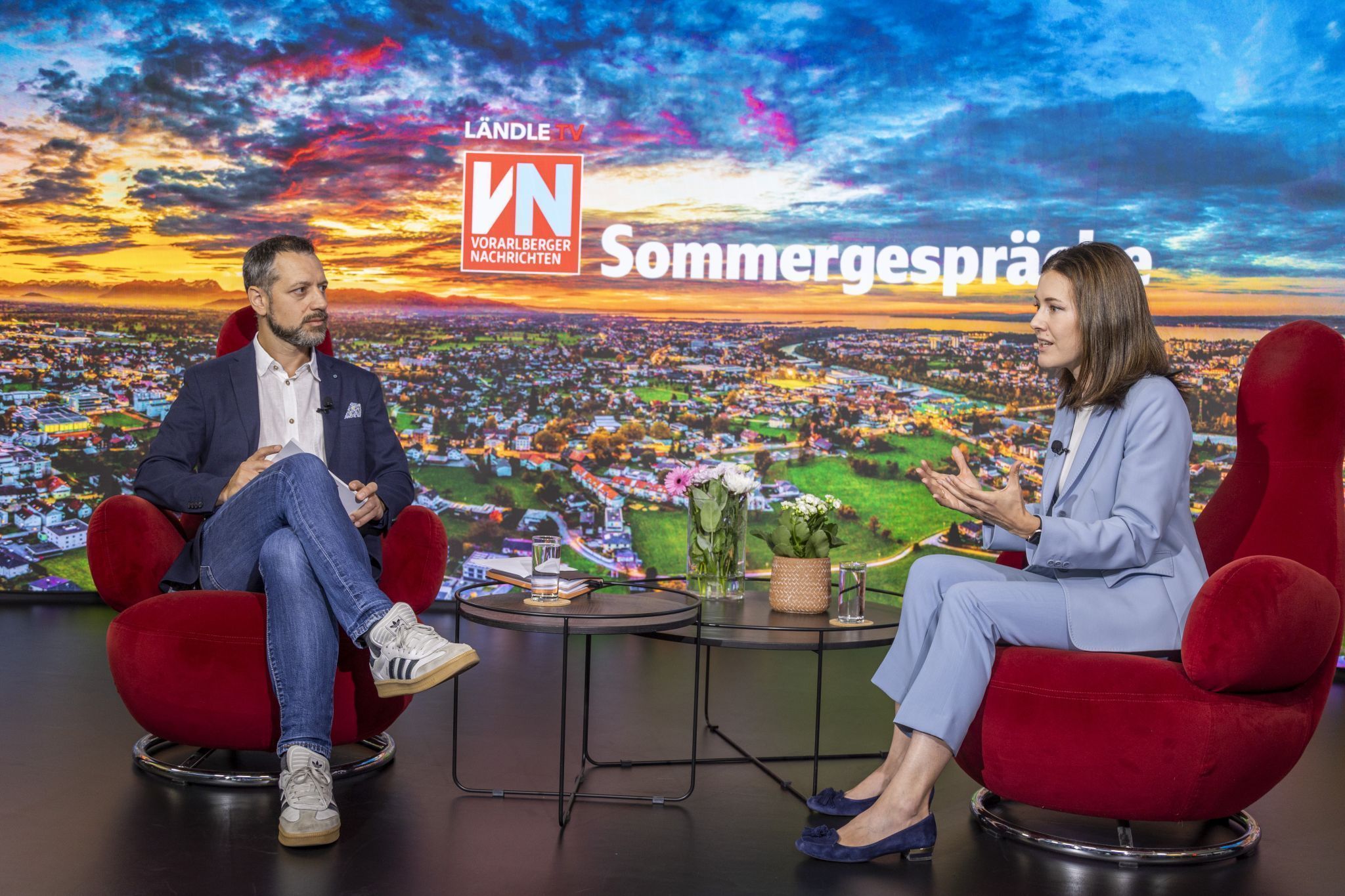 Start der VN-Sommergespräche mit Claudia Gamon