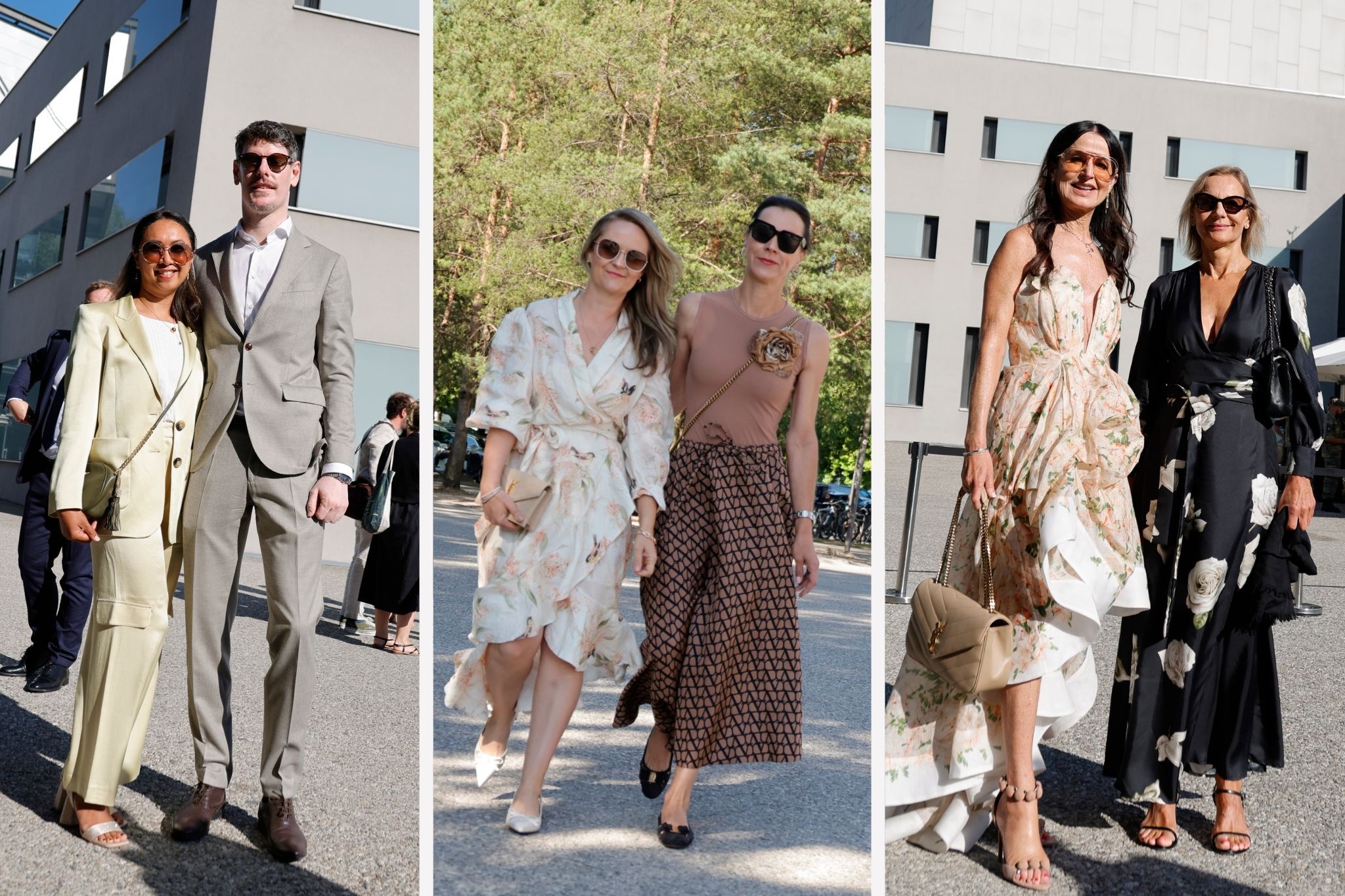 Festspieleröffnung: Beige und Champagner geben den Ton an