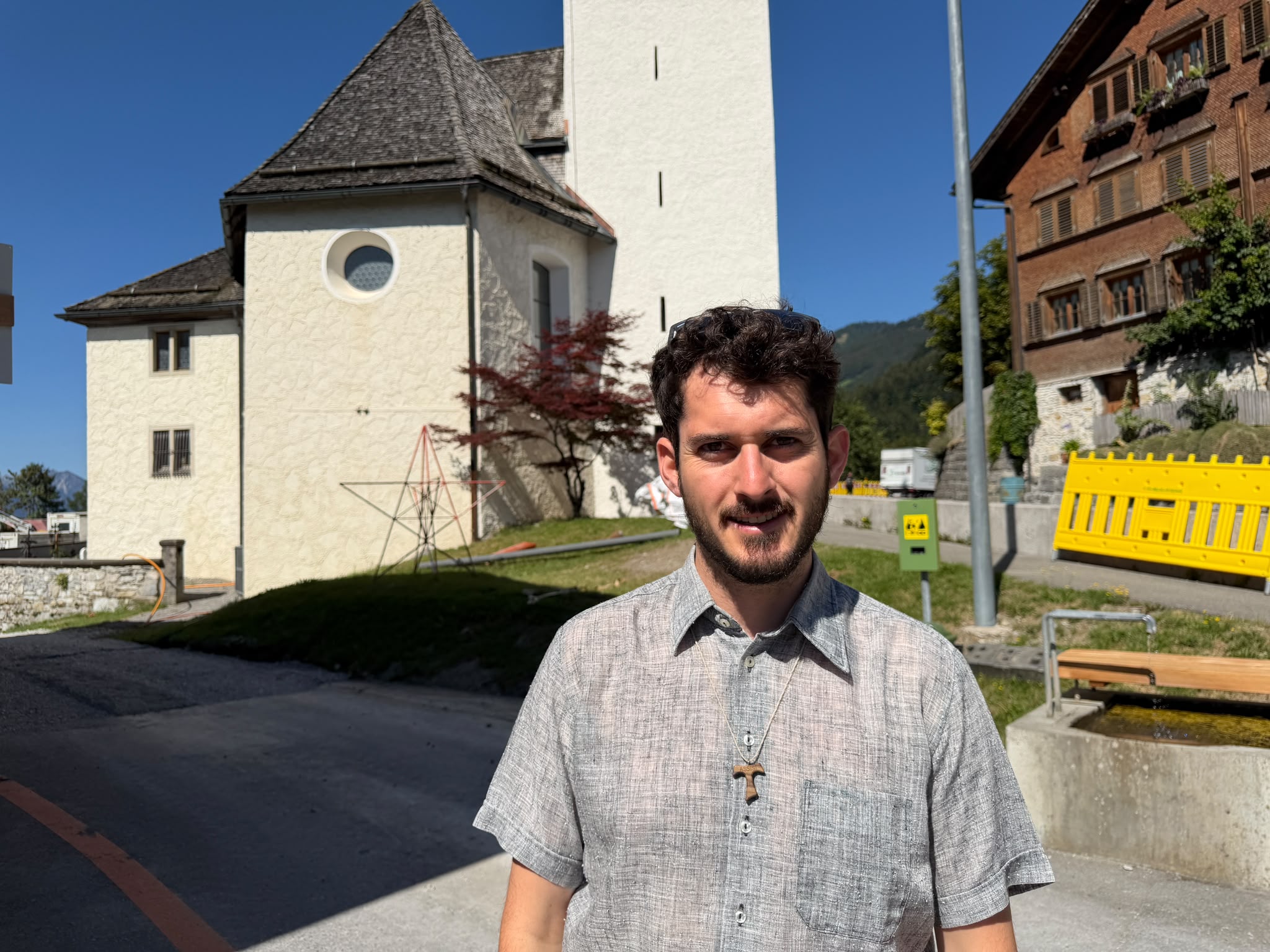 Schon als Kind war Kaplan Gabriel Steiner (31) dem Glauben eng verbunden.