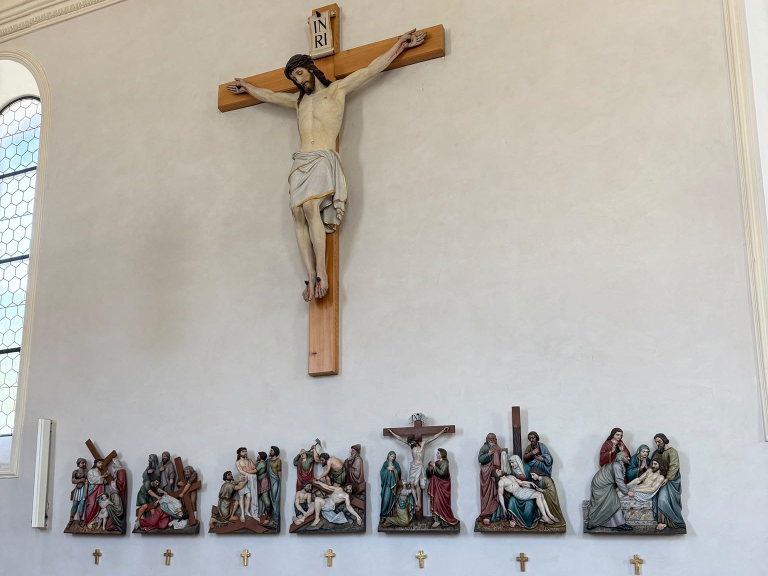 Die Pfarrkirche Blons wurde 1684 errichtet.