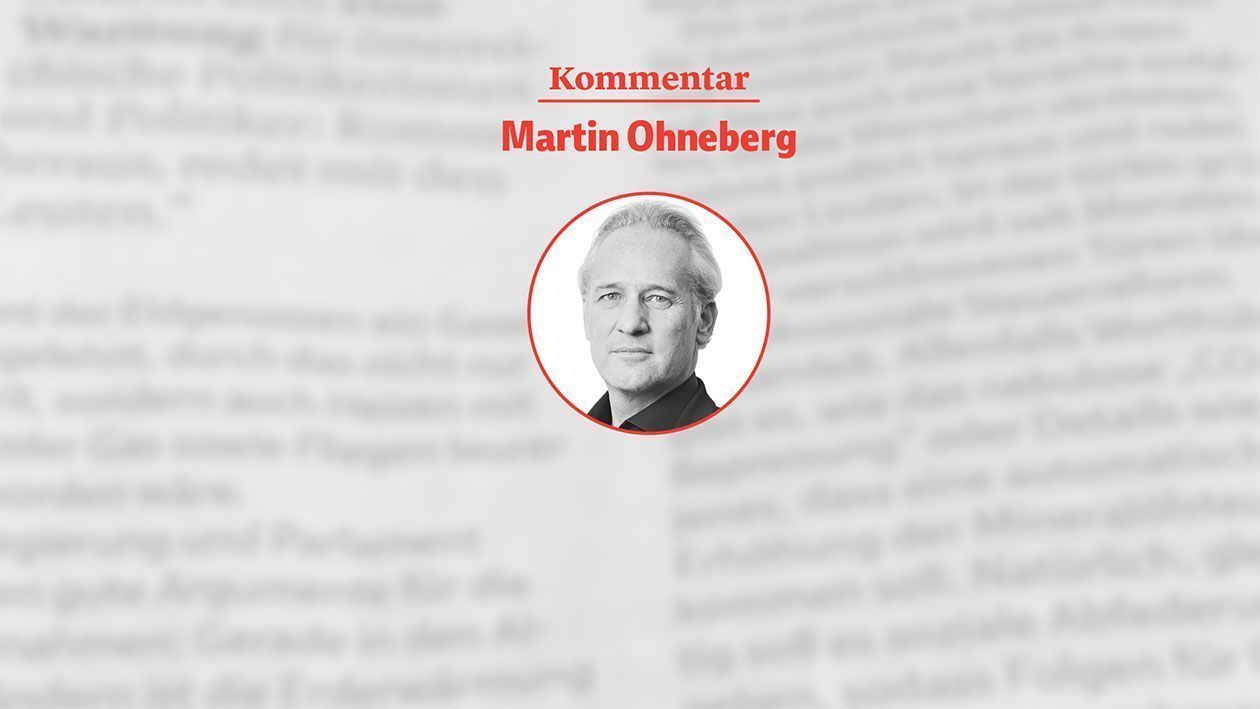 Kommentar: Politik verwechselt Beschäftigung mit Leistung