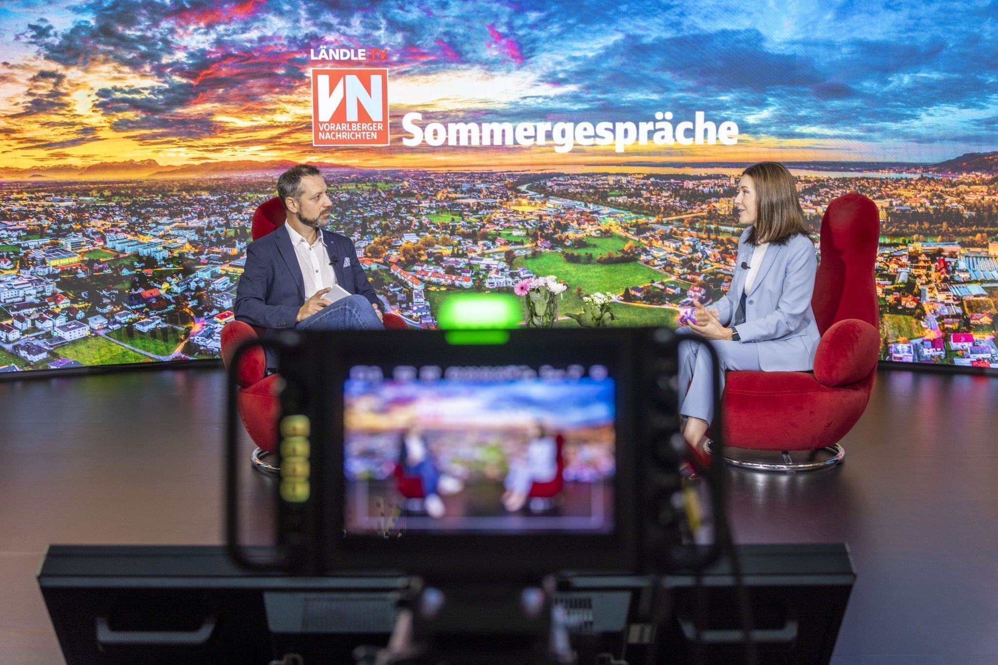 Claudia Gamon im VN-Sommergespräch: "Ich finde es unredlich und unehrlich"